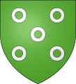 Armoiries de la famille Breidscheid, vassaux des comtes de Vianden.