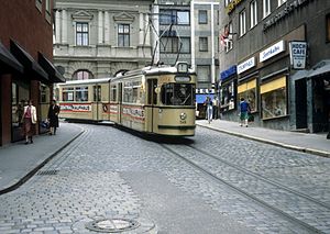 A GT5 on the Perlachberg (1980)
