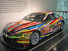 Jeff Koons, BMW M3 GT2, des 24 Heures du Mans 2010