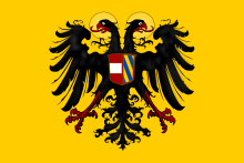 Banner of the Holy Roman Emperor with Arms (1493-1556).svg