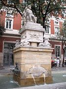 Barcelona - Fuente de Neptuno, Plaza de la Merced.jpg