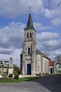 Church of Bardenac, France, exterior