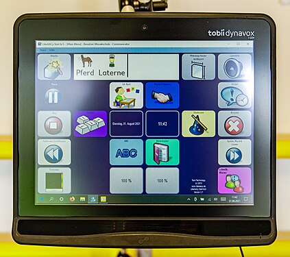 TobiiDynavox TD I-13 remote eye tracker for people with disabilities