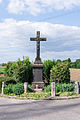 Wayside cross v.  1884, basalt lava