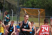 Deutsch: Beachhandball bei den Olympischen Jugendspielen 2018; Tag 4, 10. Oktober 2018; Jungs, Vorrunde, Gruppe A - Uruguay-Ungarn 0:2 English: Beach handball at the 2018 Summer Youth Olympics at 10 October 2018 – Boys Preliminary Round Group A – Uruguay-Hungary 0:2