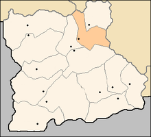 Belitsa Kommune Blagoevgrad Oblast map.png