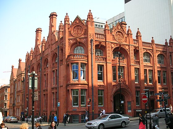 The Edison Bell Telephone Company building of 1896 in Birmingham, England