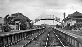 The former station in 1962 Belses railway station 1789326.jpg