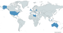 Map with Benelli M4 users in blue Benelli M4 Users.png