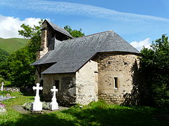 L'abside et la sacristie