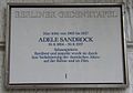 Berlin memorial plaque, Berliner Gedenktafel (Leibnizstr. 60)