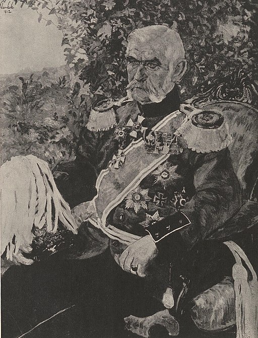 Bernhard Pankok - Bildnis General Wilhelm von Blume, 1912