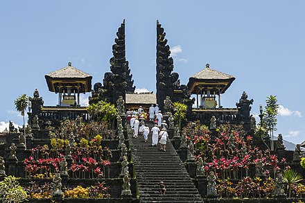 Tiers of the Besakih Temple Complex