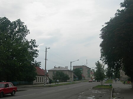 Biaroza, central street.jpg