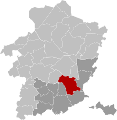 Bilzen Limburg Belgium Map.svg