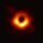Le disque d’accrétion du trou noir M87* imagé par l’Event Horizon Telescope.
