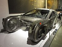 Spinner from Blade Runner 2049 on display at the Petersen Automotive Museum, Los Angeles