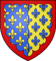 Bogenschnitt und Verwechselte Farben: Saint-Flour (Cantal)