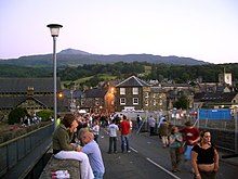 Sesiwn Fawr Dolgellau, 2005 Bont Fawr during Sesiwn Fawr.JPG