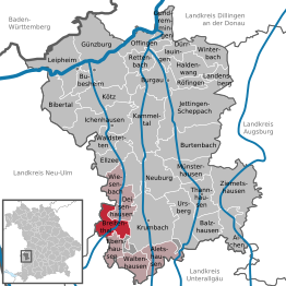 Kaart van Breitenthal
