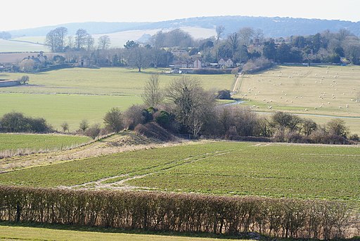 Bridleway Across the Lavant Valley, Sussex - geograph.org.uk - 1758884