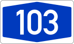 Vignette pour Bundesautobahn 103