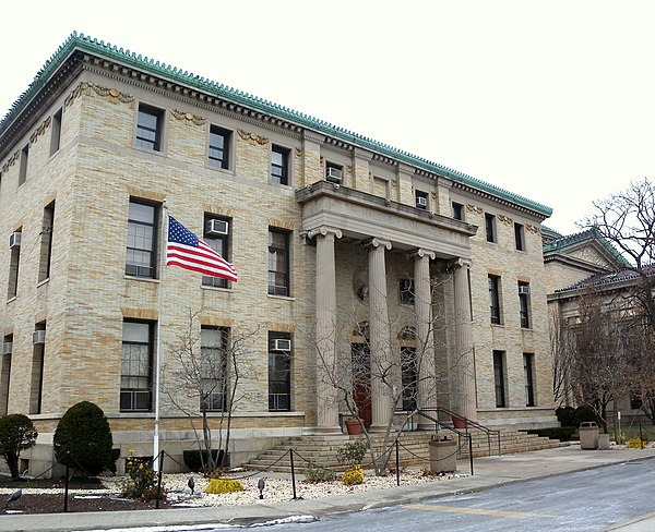 The Stanford White-designed Hall of Languages