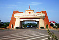 Cửa khẩu quốc tế Lao Bảo ở Hướng Hóa, Quảng Trị.