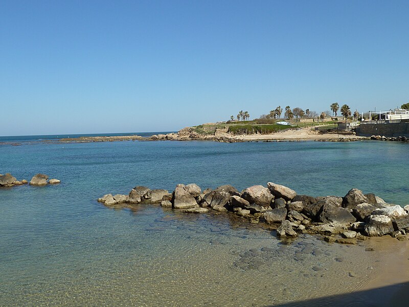 File:Caesarea Maritima Harbour P1100135.JPG