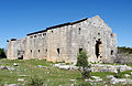 Cambazlı Bizans Kilisesi kalıntılarının güneydoğu cephesinden bir görünüm