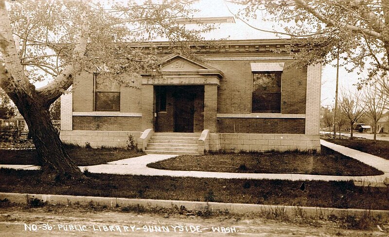 File:Carnegie Library, Sunnyside, WA.jpg