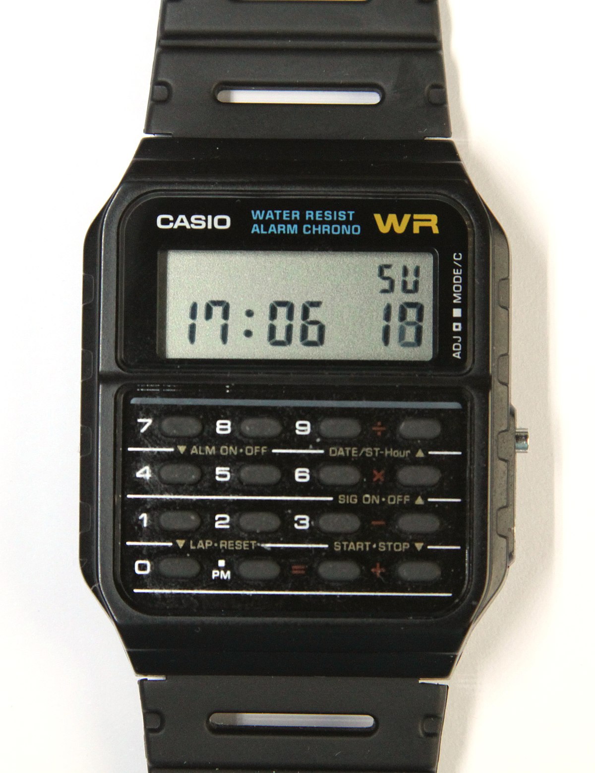 Reloj Casio Calculadora CA-53WF-1B CASIO