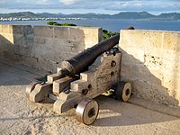 Cañón del castillo.