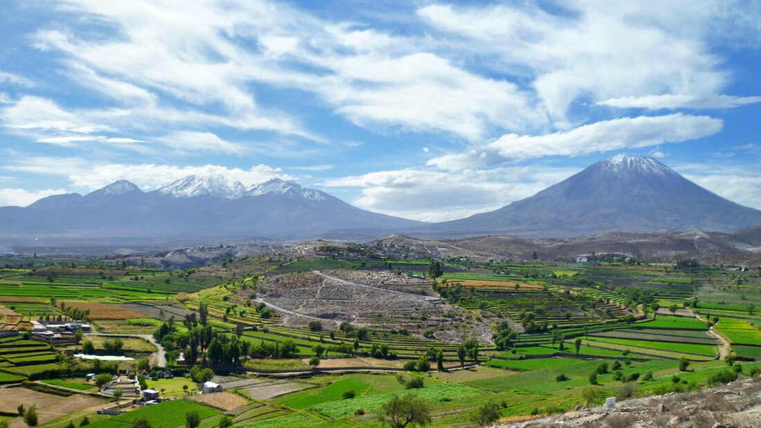 List of volcanoes in Peru