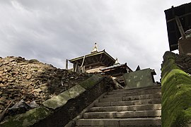 Chengu Narayan, Bhaktapur, Nepal, Once restored, this two-s…