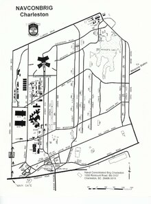 Map of the Naval Weapons Station, indicating the location of Navconbrig Charleston CharlestonBaseMap.pdf