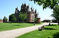 Chateau de Martainville, Seine-Maritime, France, vue de coté