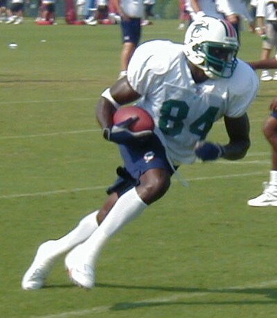 Chris Chambers during his tenure with the Dolphins.