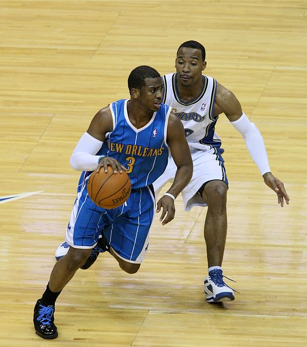 Chris Paul, selected by the Hornets as the fourth pick of the 2005 NBA draft