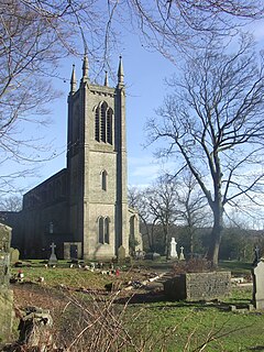 <span class="mw-page-title-main">Christ Church, Walmsley</span> Church in Greater Manchester, England