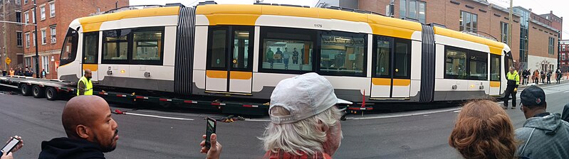 File:Cincinnati Streetcar Unloading Panorama.jpg