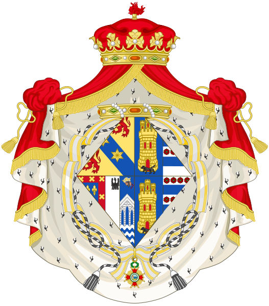 File:Coat of Arms of Carmen, 1st Lady of Meirás and Spanish Grandee.svg