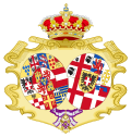 Coat of Arms of Maria Teresa, Duchess of Parma (Order of Maria Luisa).svg