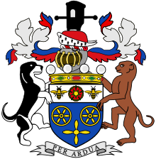 Coat of Arms of William Hitam Baron Hitam.svg
