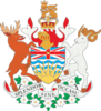 Stema zyrtare e Kolumbia Britanike