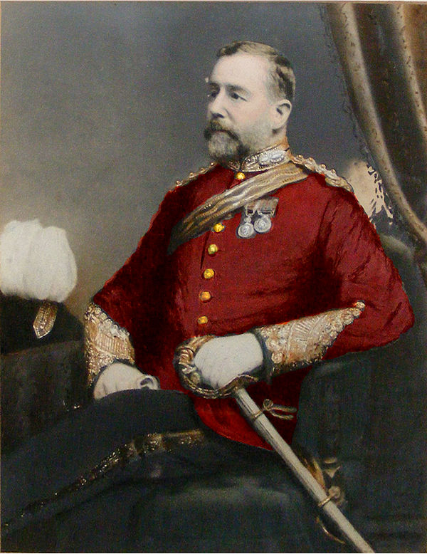 Colonel Thomas Tupper Carter-Campbell of Possil (Lord Lieutenant and Justice of the Peace, Argyllshire) Esquire Corps of Royal Bengal Engineers.