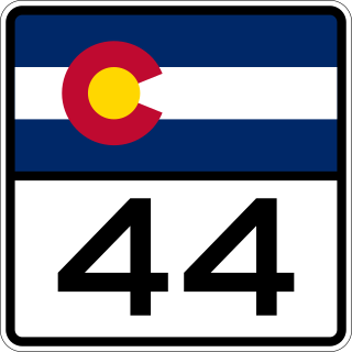 <span class="mw-page-title-main">Colorado State Highway 44</span> State highway in Colorado, United States