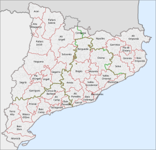 Comarques of Catalonia Groups of municipalities in Catalonia, Spain