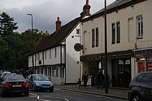 Cottrell Cottages, The Broadway (16th century) Cottrell Cottages, The Broadway, Stanmore - geograph.org.uk - 5129580.jpg