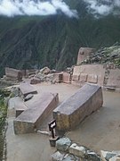 Von den Inka recycelte Blöcke
